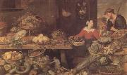 Frans Snyders Fruit and Vegetable Stall (mk14) Germany oil painting artist